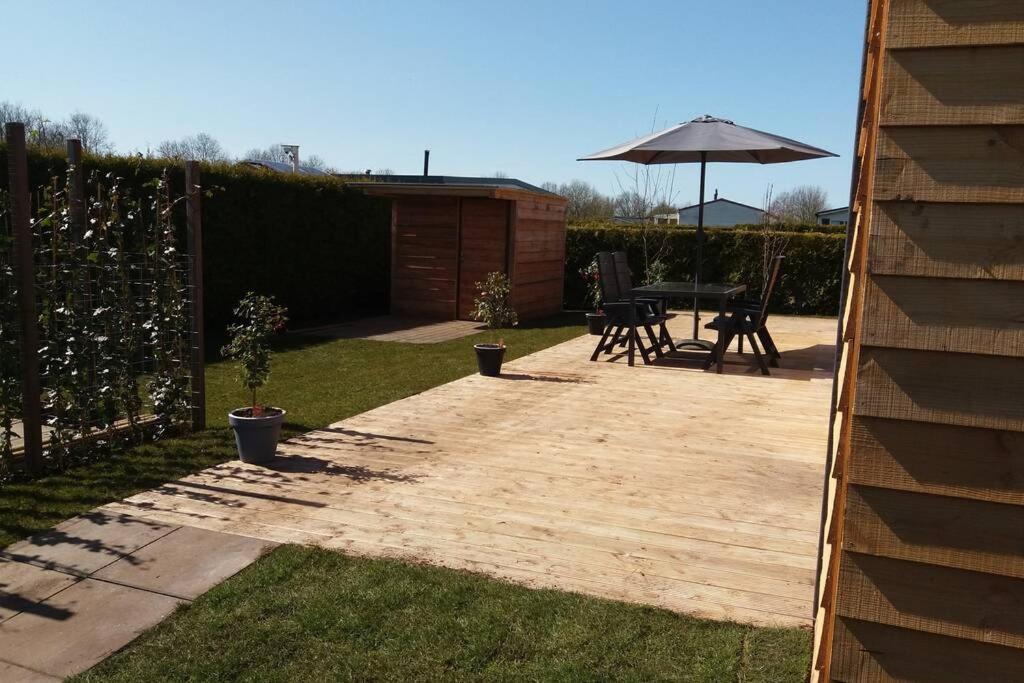 Luxe Vakantie Bungalow Met 3 Slaapkamers Dronrijp Extérieur photo